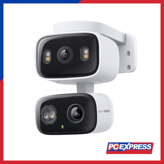 TP-LINK Tapo C246D Indoor/Outdoor Dual Lens Pan/Tilt Security Camera ...