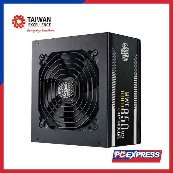 COOLER MASTER MWE V2 850W 80+ GOLD Rated Fully- Modular Power Supply