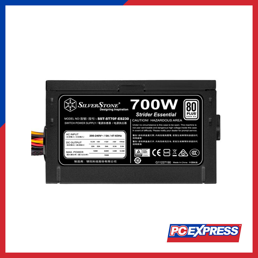 SILVERSTONE SST-ST70F-ES230 700W 80+ True Rated Power Supply – PC Express