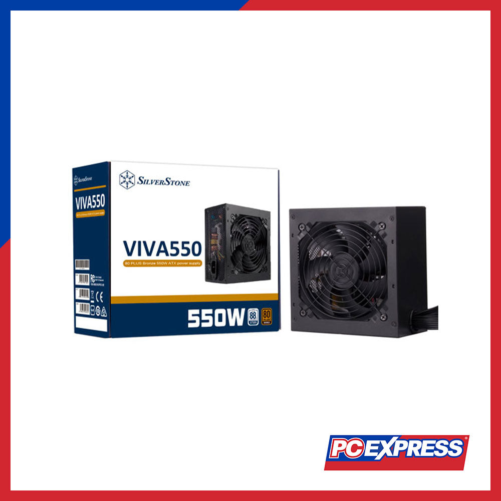 SILVERSTONE VIVA 550W 80+ Bronze Non-Modular True Rated Power Supply - PC Express