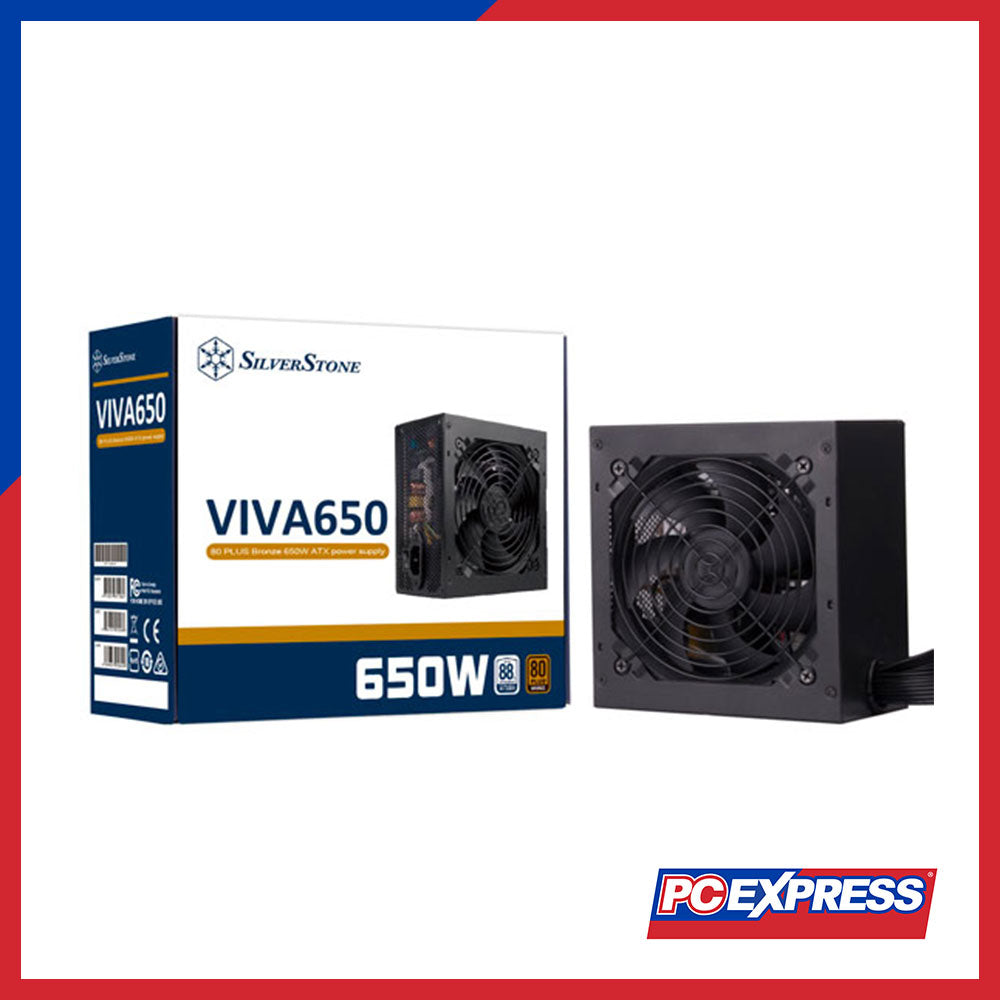 SILVERSTONE VIVA 650W 80+ Bronze Non-Modular True Rated Power Supply - PC Express