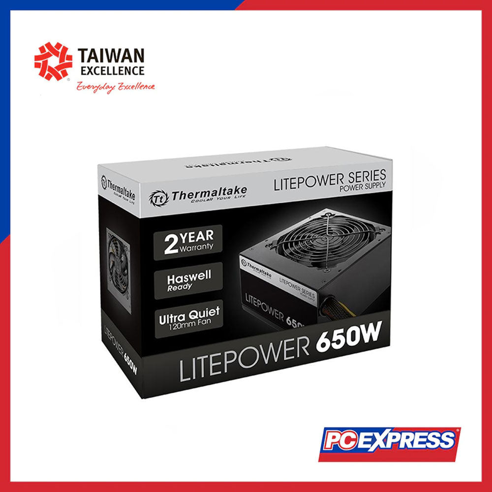 THERMALTAKE Litepower 650W Power Supply - PC Express
