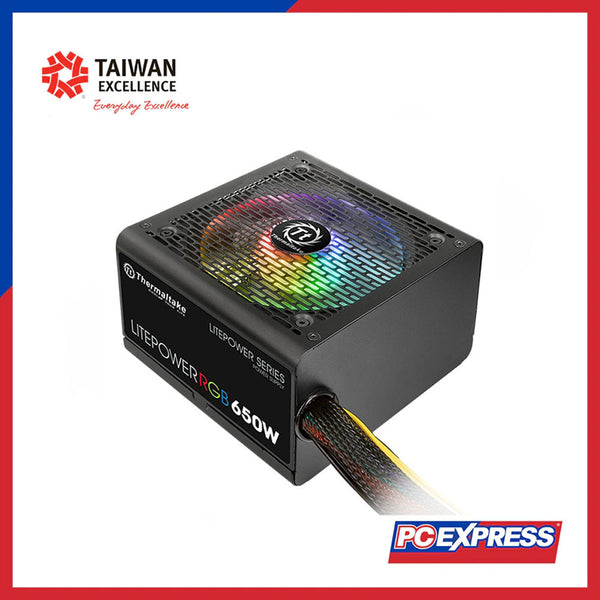 THERMALTAKE Litepower 650W RGB Efficiency Power Supply - PC Express