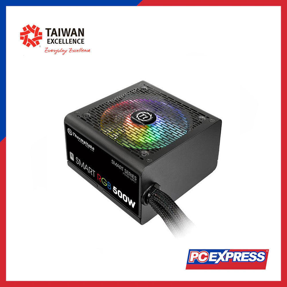 THERMALTAKE Smart RGB 500W 80+ Non-Modular Power Supply - PC Express