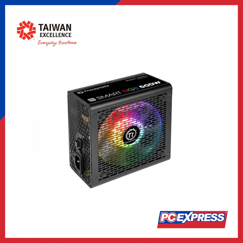 THERMALTAKE Smart RGB 500W 80+ Non-Modular Power Supply - PC Express