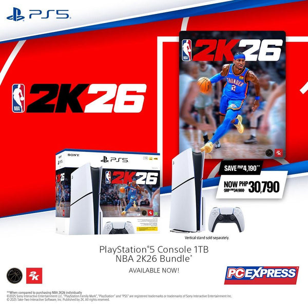 SONY PlayStation®5 Consoles (Slim) - NBA 2K26 Bundle