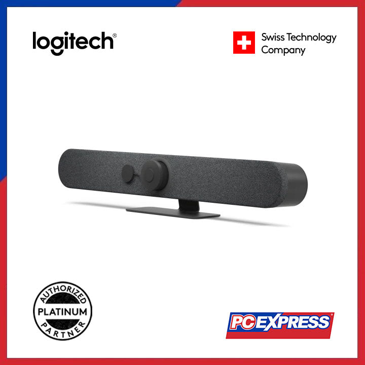 Logitech Rally Bar Mini Solution LOGITECH Rally Bar Mini All-in-one video bar Camera (Graphite) – PC Express