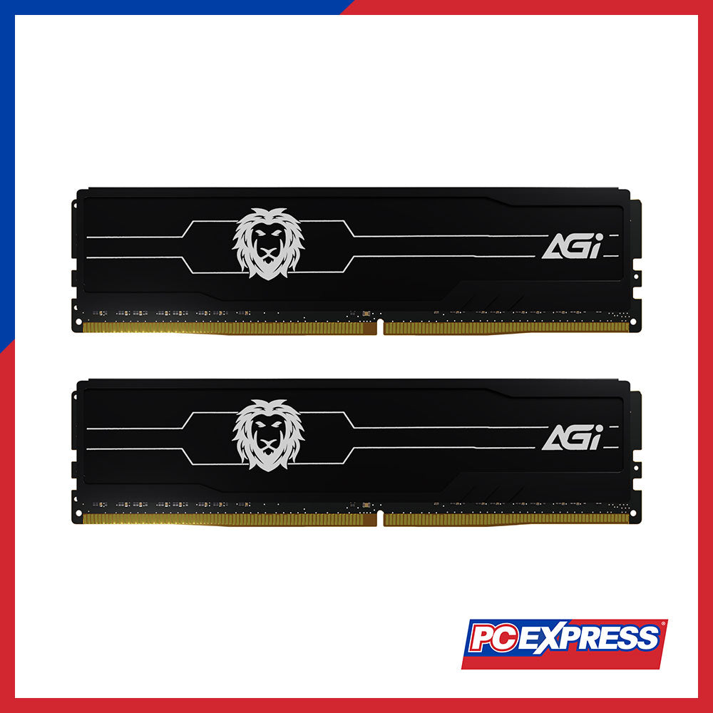 AGI Gear 16GB DDR4 3200MHz (2x 8GB) CL22 UDIMM Desktop Memory – PC