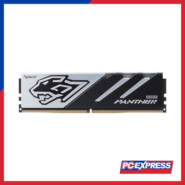 APACER Panther 16GB DDR5 6000MHz W/ Heatsink (AH5U16G60C6227BAA-1) Desktop Memory - Black