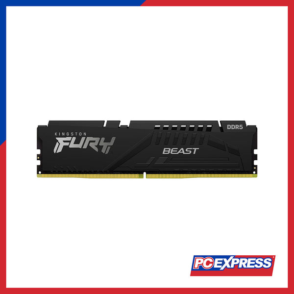 KINGSTON 16GB DDR5 5200MHz Fury Beast Black (KF552C36BBE-16) CL36 Memory Module