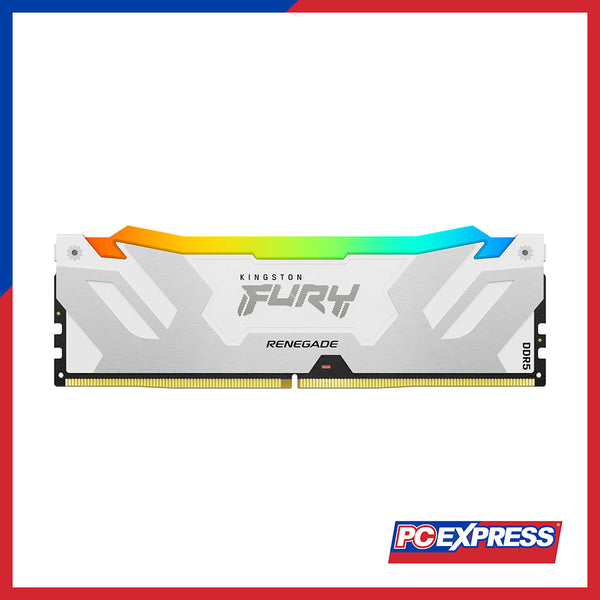 KINGSTON FURY Renegade 32GB DDR5 6000MHz (2X16) RGB Memory (White)