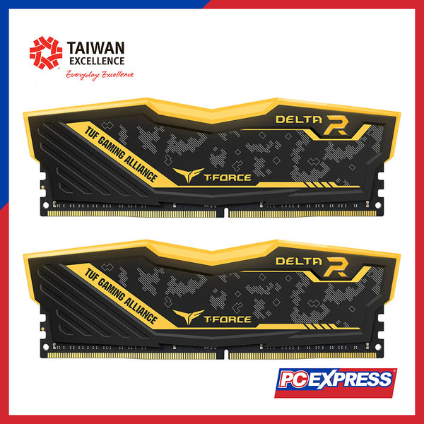 TEAMGROUP 32GB DDR4 3200MHz DELTA TUF Gaming Alliance RGB Desktop Memory