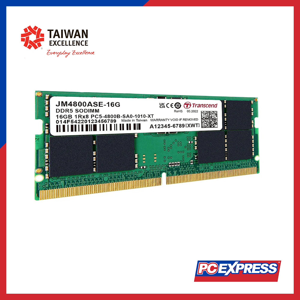 Transcend Laptop Dimm Transcend JetRam 8GB Kit (8GBx1) DDR5