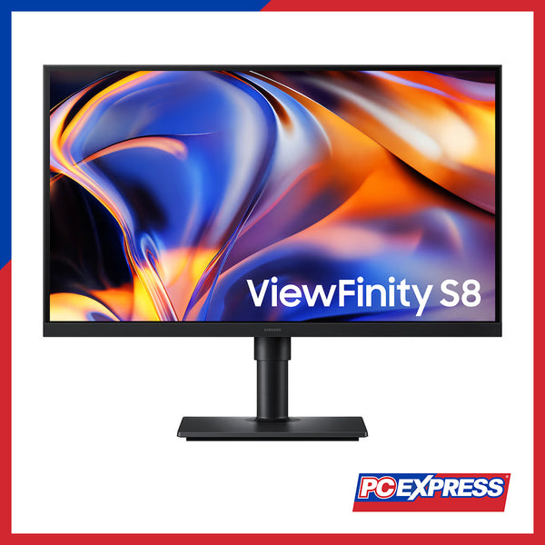 SAMSUNG 27" ViewFinity S8 S80HF 5K (LS27H802EFAXXP) 60Hz IPS Monitor - Black