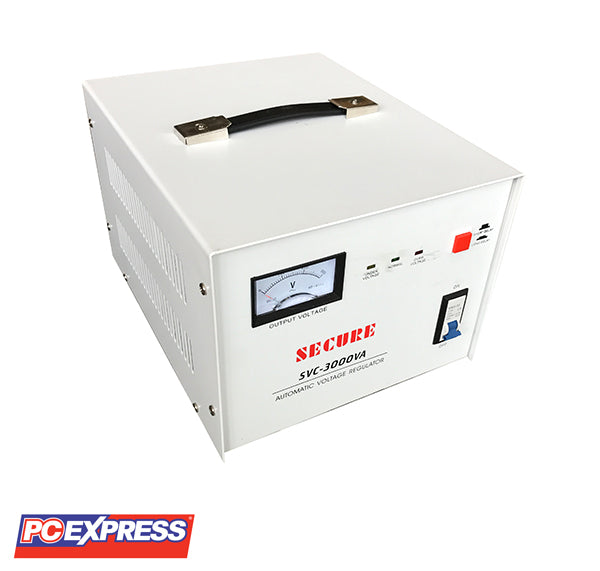 SECURE 3000W AVR WITH METER (SVC-3000VA) - PC Express