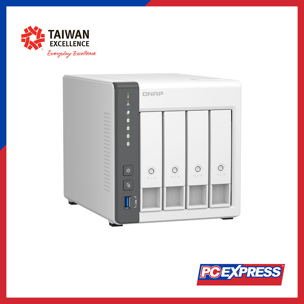 QNAP TS-433-4G 4-BAY Tower NAS Server – PC Express
