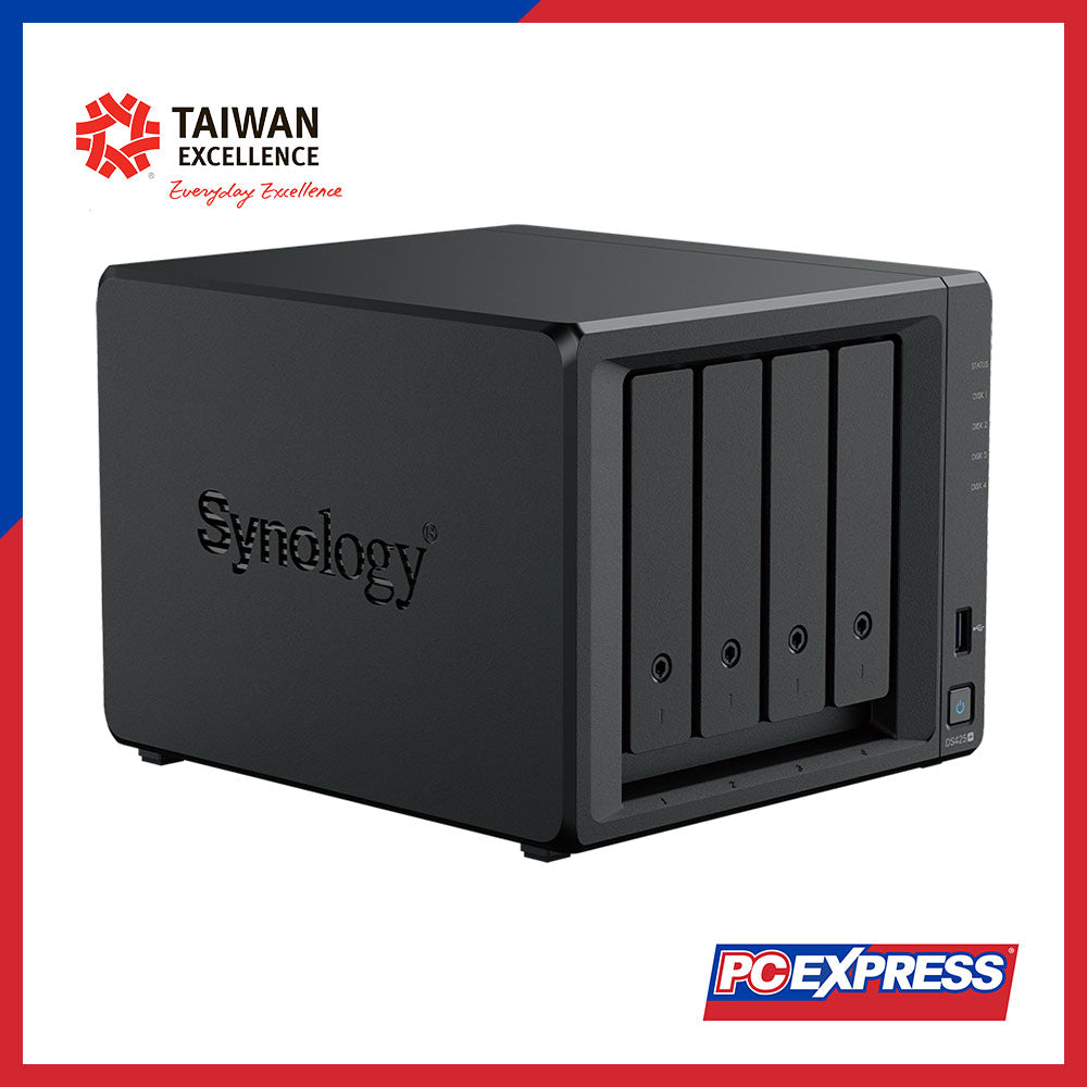 SYNOLOGY DiskStation DS425+ 4-BAY NAS – PC Express