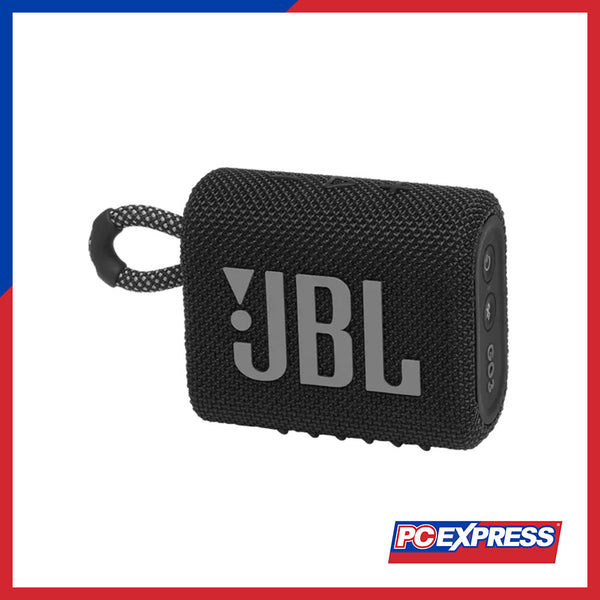 JBL GO 3 Portable Bluetooth Speaker (Black)