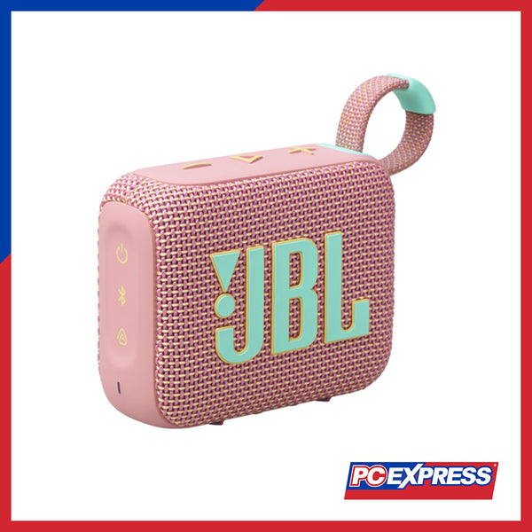 JBL GO 4 Ultra Portable Bluetooth Speaker (Pink)