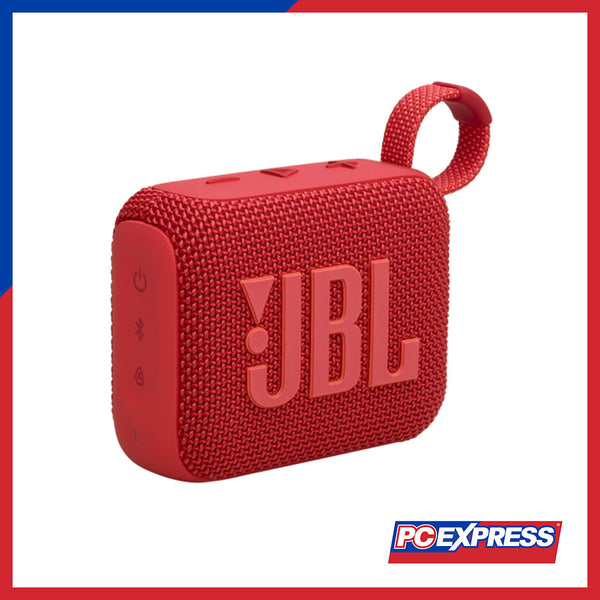 JBL GO 4 Ultra Portable Bluetooth Speaker (Red)