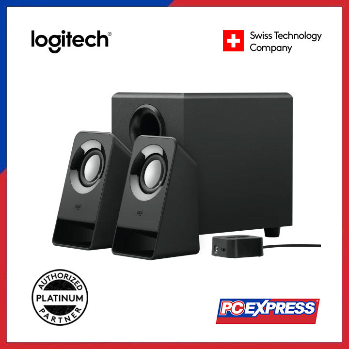 LOGITECH Z213 2.1 Speaker (Black) - PC Express