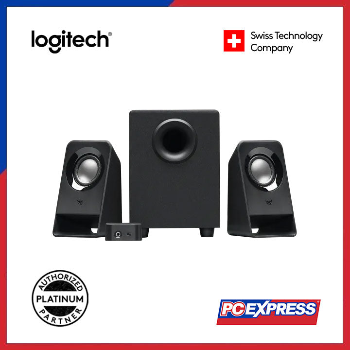 LOGITECH Z213 2.1 Speaker (Black) - PC Express