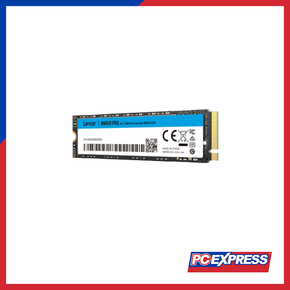 LEXAR 500GB NM610 PRO (LNM610P500G-RNNNG) PCIe NVMe Solid