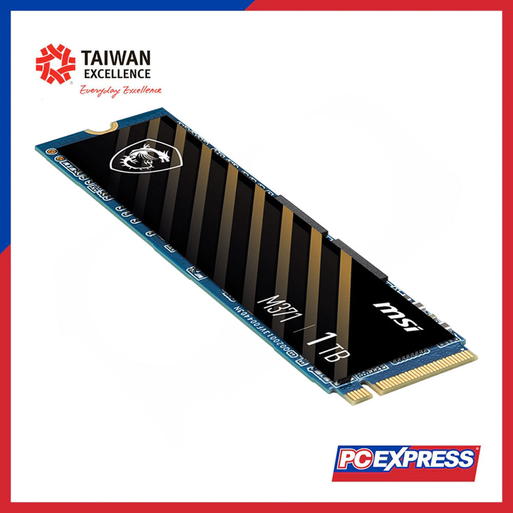 MSI 1TB SPATIUM M371 NVME PCIE M.2 Solid State Drive - PC Express
