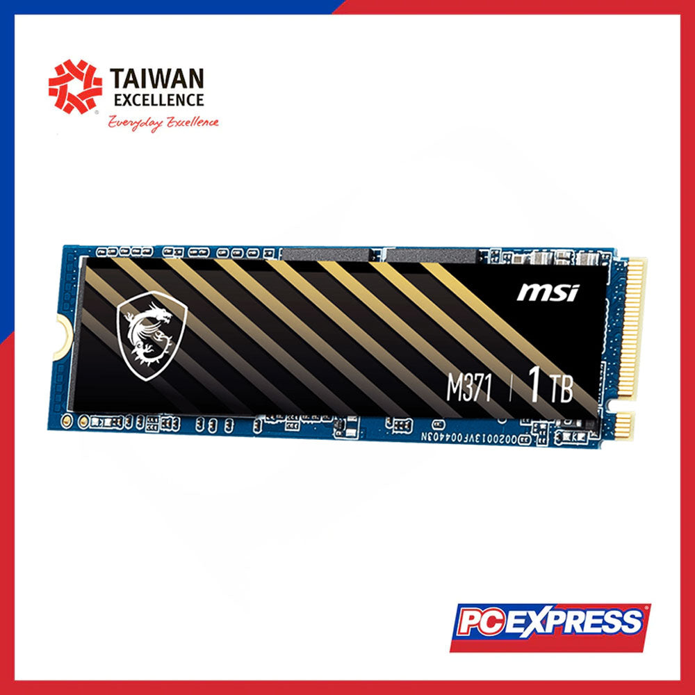 MSI 1TB SPATIUM M371 NVME PCIE M.2 Solid State Drive - PC Express