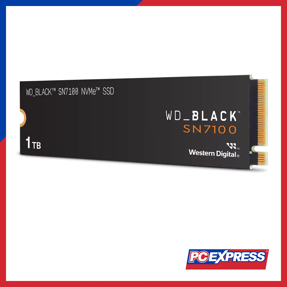 WESTERN DIGITAL 1TB SN7100 M.2 PCIe NMVe Solid State Drive - Black