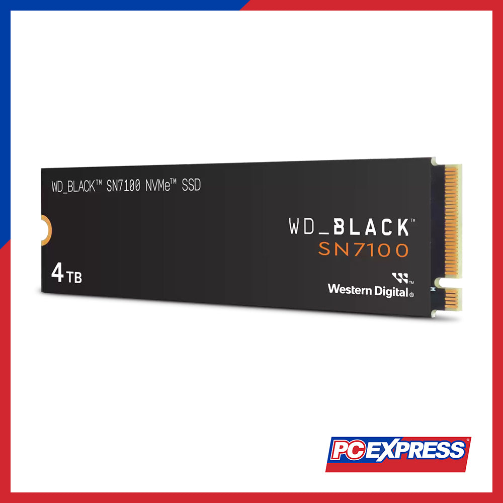 WESTERN DIGITAL 4TB SN7100 M.2 PCIe NMVe Solid State Drive - Black