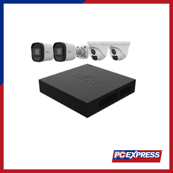 UNIVIEW XVR301-04F 4-Chanel Surveillance Analog Kit