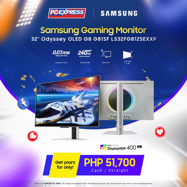 SAMSUNG 32" Odyssey OLED G8 LS32FG812SEXXP Gaming Monitor