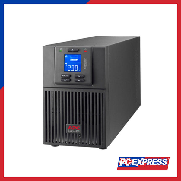 APC (SRV1KI-E ) Easy UPS On-Line, 1000VA/900W, Tower, 230V, 3x IEC C13 outlets, Intelligent Card Slot, LCD