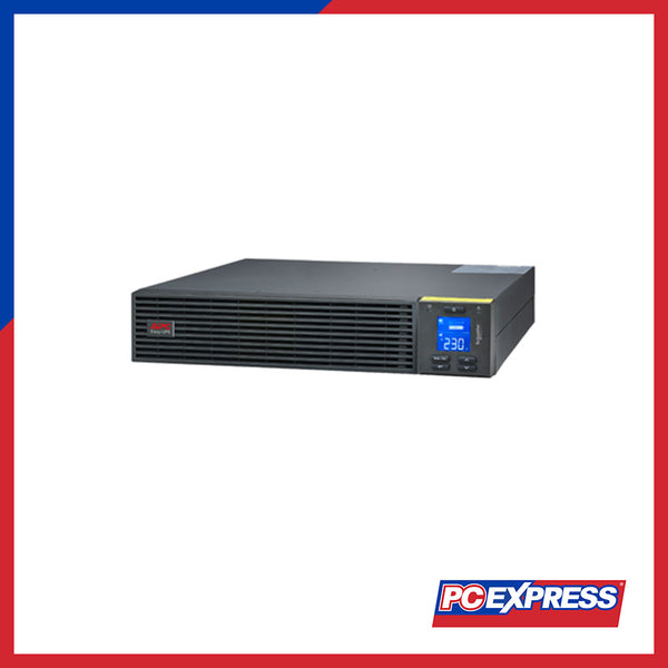 APC (SRV2KRI-E) Easy UPS On-Line, 2KVA /1800W, Rackmount 2U, Intelligent Card Slot, 230V, W/O rail kit