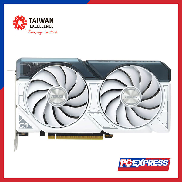 ASUS GeForce RTX™ 4060 Dual OC 8GB GDDR6 128-bit Graphics Card (White)