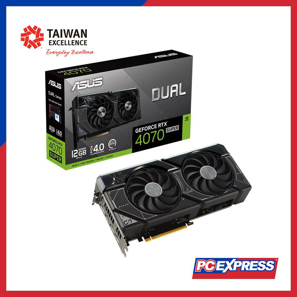 ASUS Dual GeForce RTX™ 4070 SUPER 12GB GDDR6X 192-bit Graphics Card