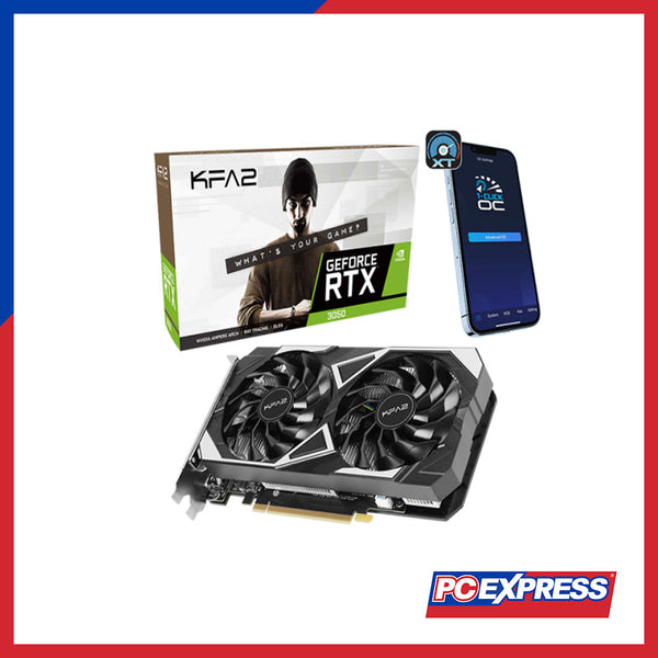 GALAX GeForce RTX™ 3050 6GB 1CLICK OC EX GDDR6 96-bit Graphics Card