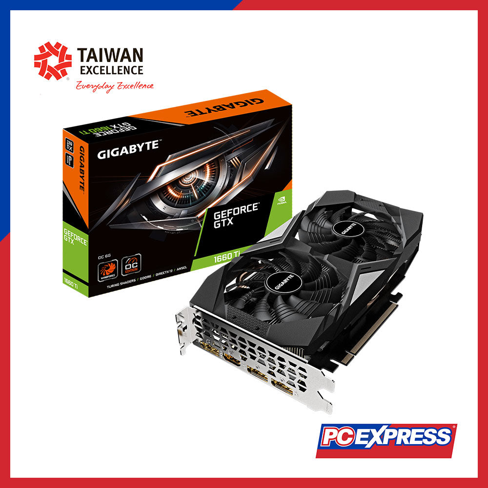 GIGABYTE GeForce® GTX 1660Ti OC 6GB DDR6 192-bit Graphics Card - PC Express