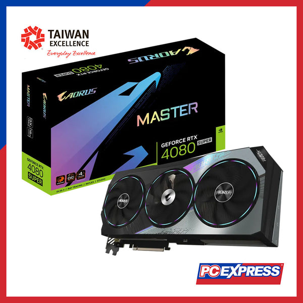 GIGABYTE AORUS GeForce RTX™ 4080 SUPER MASTER 16GB GDDR6X 256-bit Graphics Card
