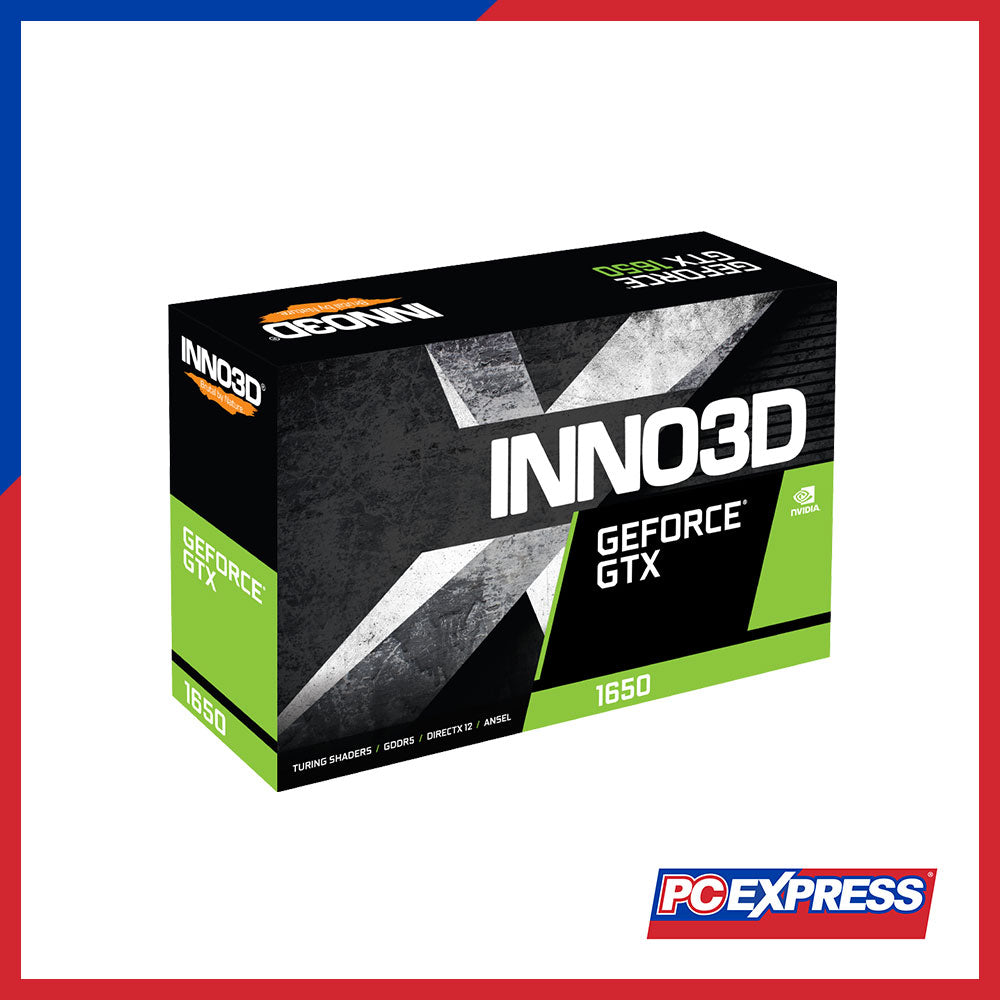 INNO3D GeForce® GTX 1650 TWIN X2 OC V1/V3 4GB GDDR6 128-bit