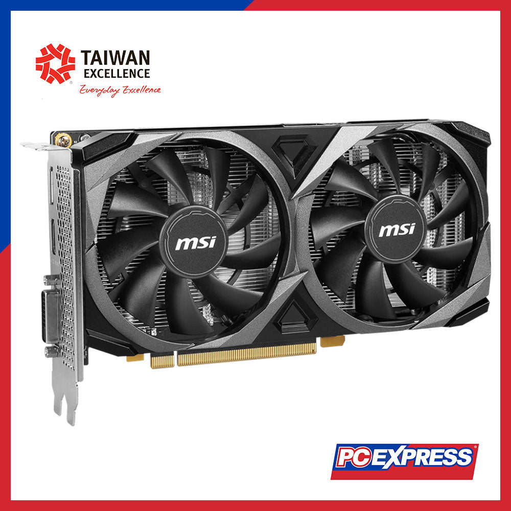 MSI GeForce RTX™ 3050 VENTUS 2X XS OC 8G GDDR6 128-bit Graphics Card – PC  Express