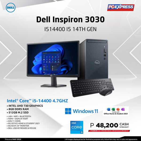 DELL Inspiron 3030 i514400 Intel® Core™ i5 Desktop Package