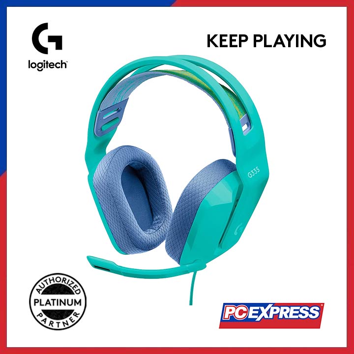 LOGITECH G335 Wired Gaming Headset (Mint) - PC Express