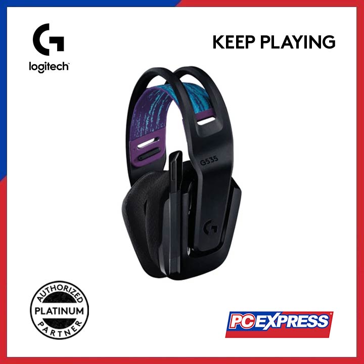 LOGITECH G535 LIGHTSPEED Wireless Gaming Headset (Black) - PC Express