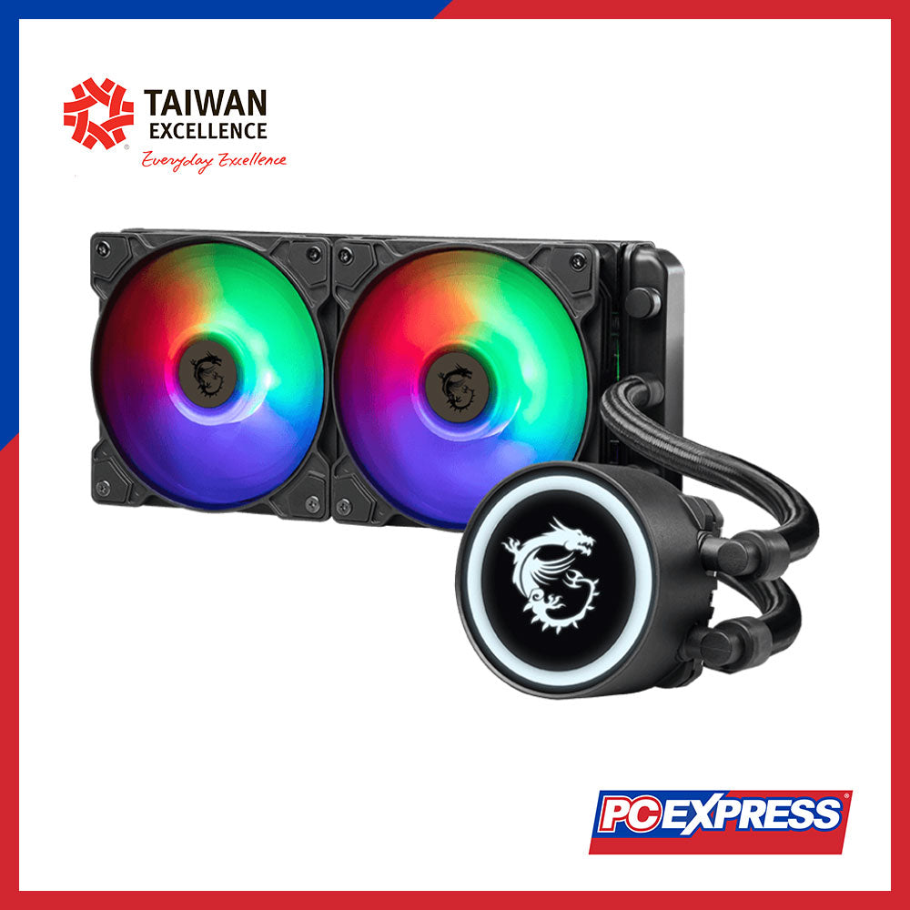 Msi Mag Core Liquid B240 Rgb Aio Cpu Liquid Cooler Fan Pc Express