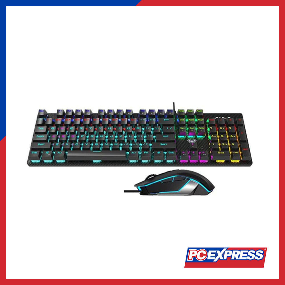 AULA WIND T640 MECHANICAL Keyboard and Mouse Combo - PC Express