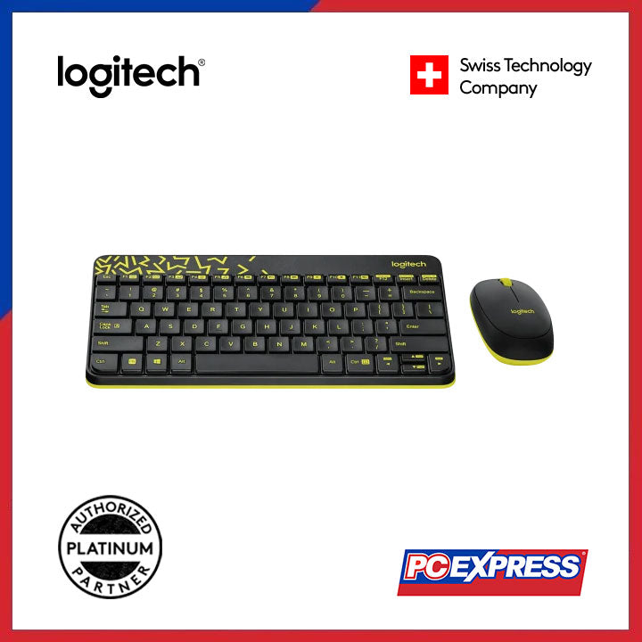 LOGITECH MK240 Wireless Keyboard and Mouse Combo (Black) – PC Express