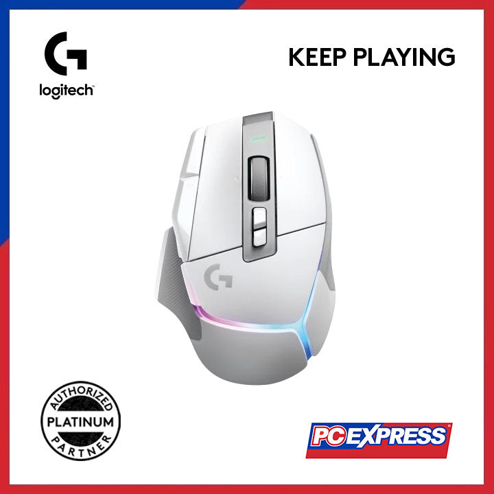 LOGITECH G502 X PLUS Gaming Mouse Wireless (White) - PC Express