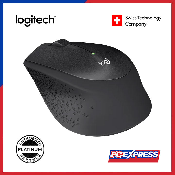 LOGITECH M331 SILENT PLUS Wireless Mouse (Black) - PC Express